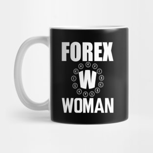 Forex Woman w Mug